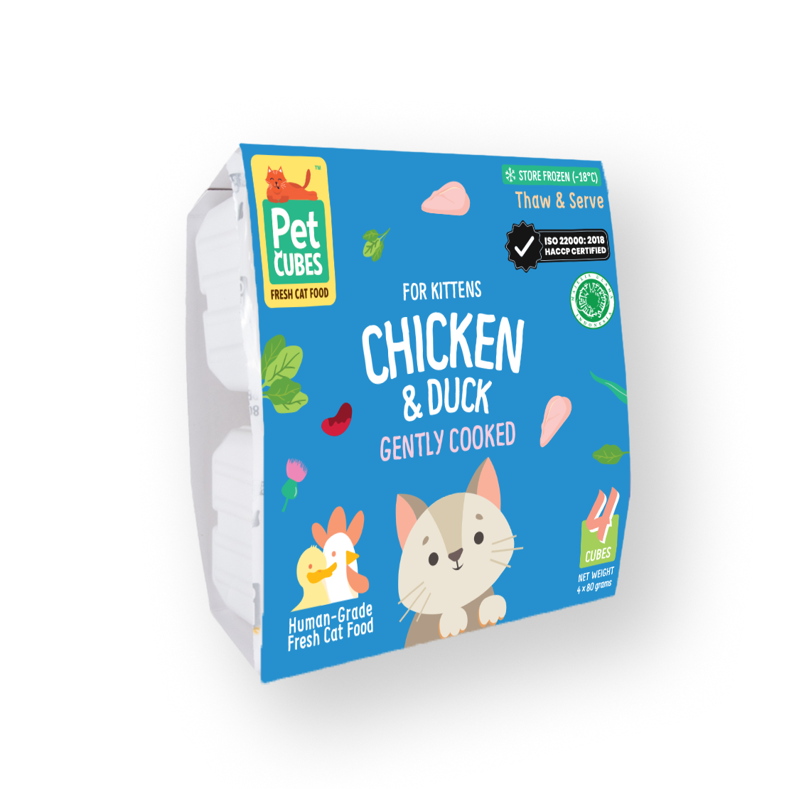 Chicken & Duck - Gently Cooked For Kitten